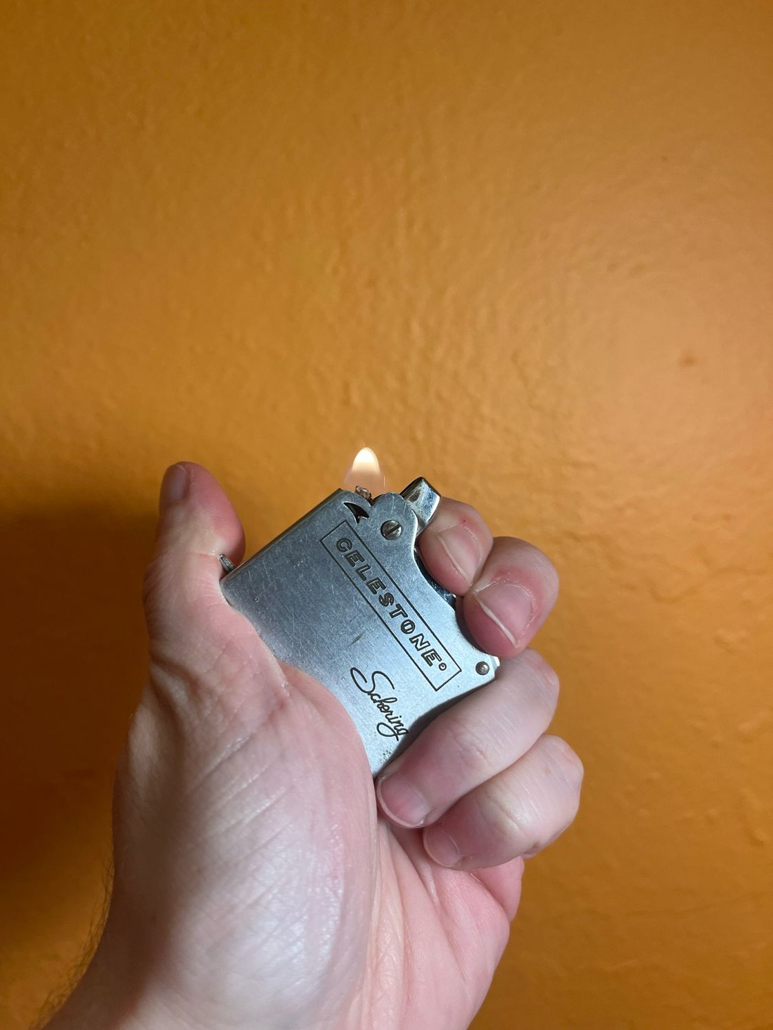 Celestone Cherrylite Flat Lighter