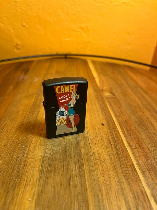 1997 Z286 Cool Mild Camel Pinup Zippo Lighter