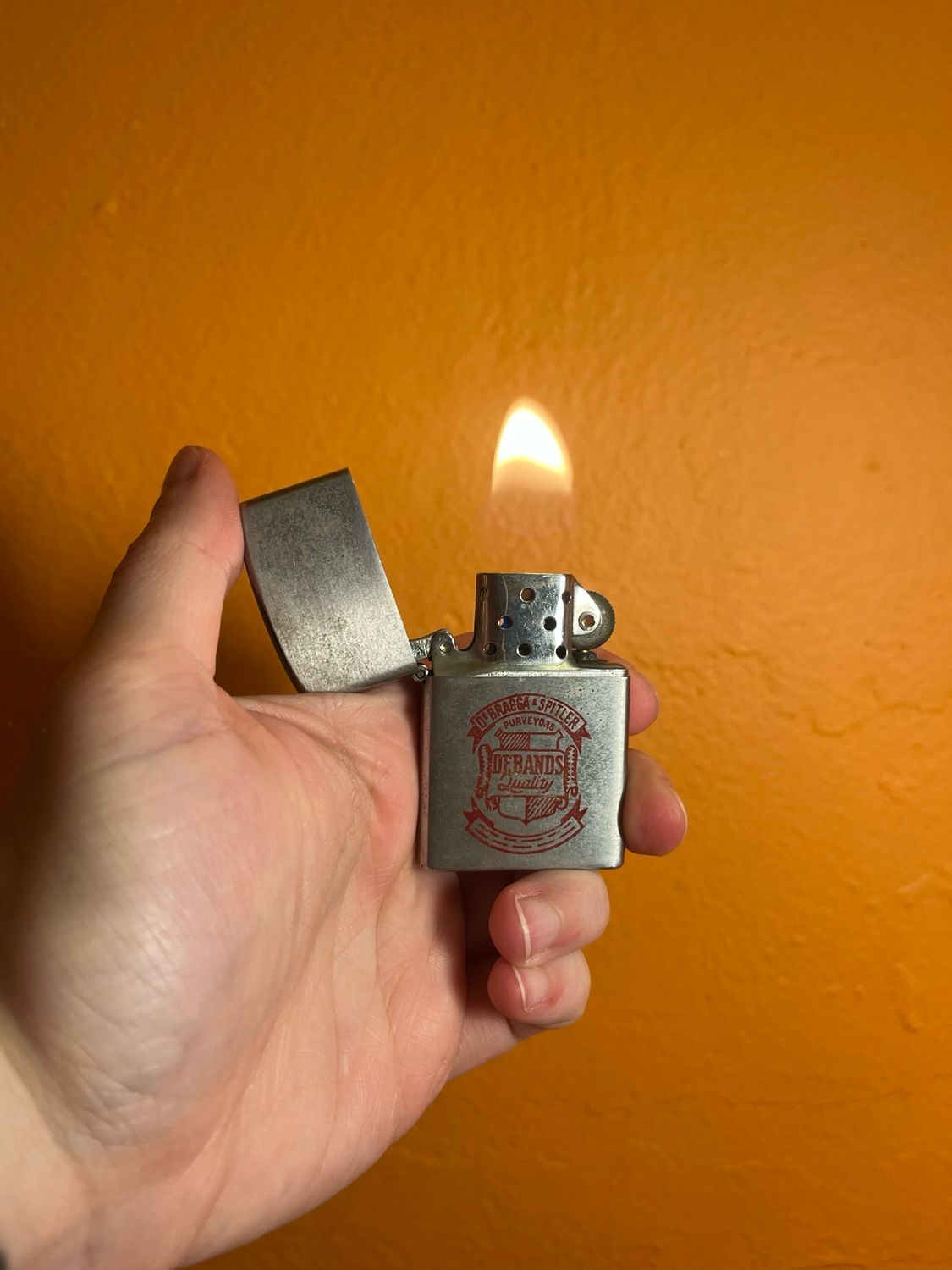 DeBrands Flip Top Lighter