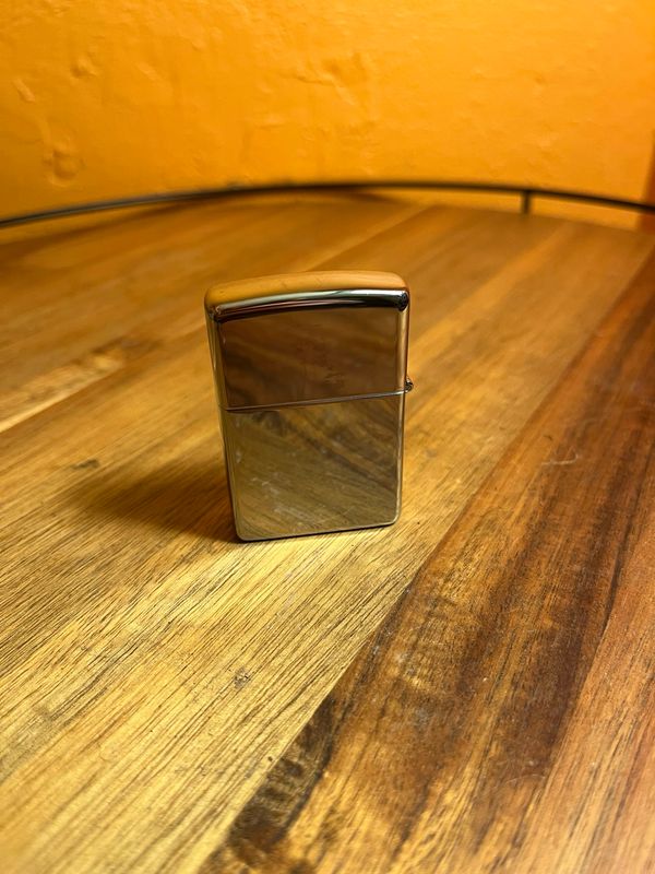 1994 CZ25 Camel Black &amp; White Circle On Metal Zippo Lighter