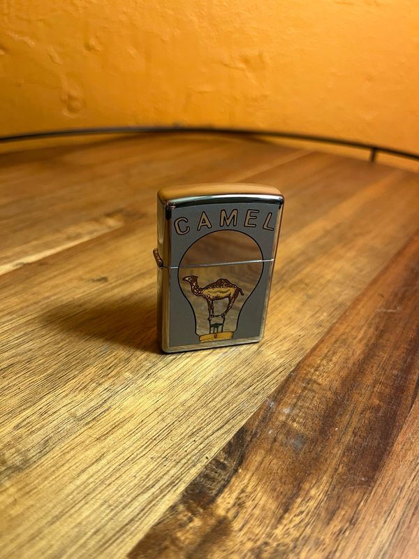 1998 CZ168 Camel Lightbulb Zippo Lighter