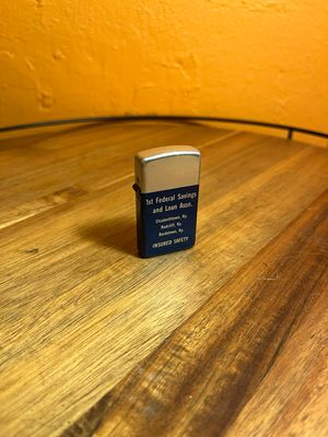 1st Federal Savings &amp; Loan KY Slim Flip Top Lighter