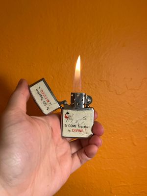 Go Together Come Together Raunchy Flip Top Lighter