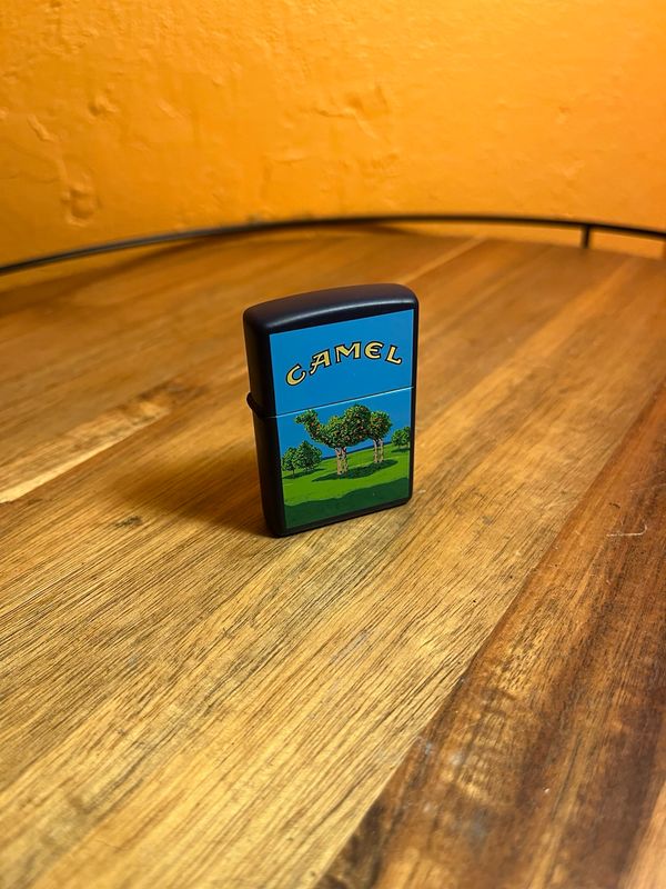 1997 CZ166 Camel Tree Zippo Lighter