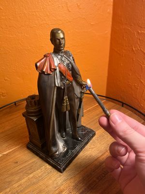 WWII Era King George VI Permanent Match Striker