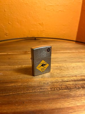 2000 Australian Road Signs - Kangaroos Next 14km Zippo Lighter