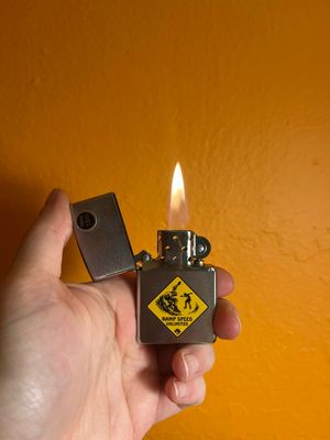 2000 Australian Road Signs - Ramp Speed Unlimited Zippo Lighter