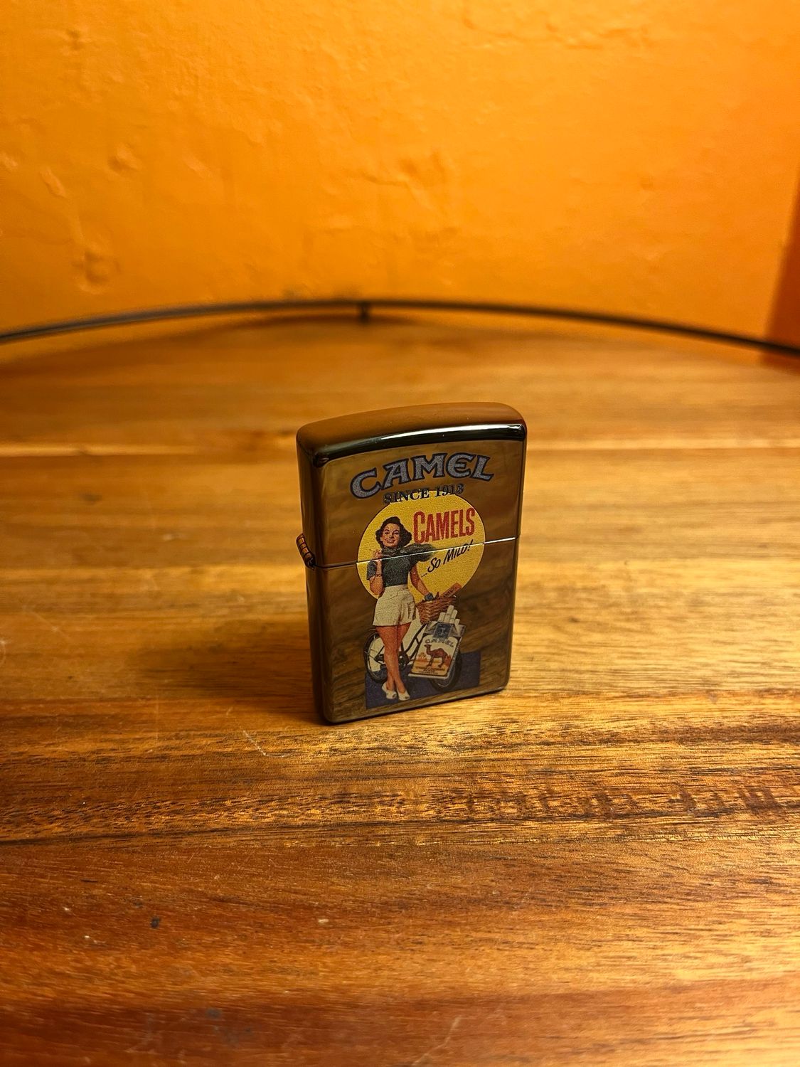 2015 Camel So Mild Pinup Zippo Lighter