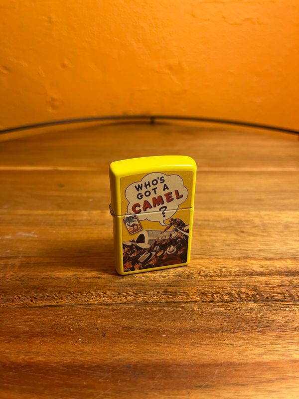 2016 Who’s Got A Camel Zippo Lighter