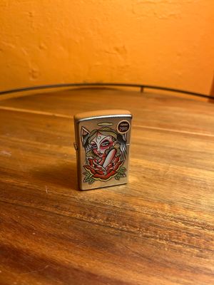 2007 Angel Tattoo Art Zippo Lighter