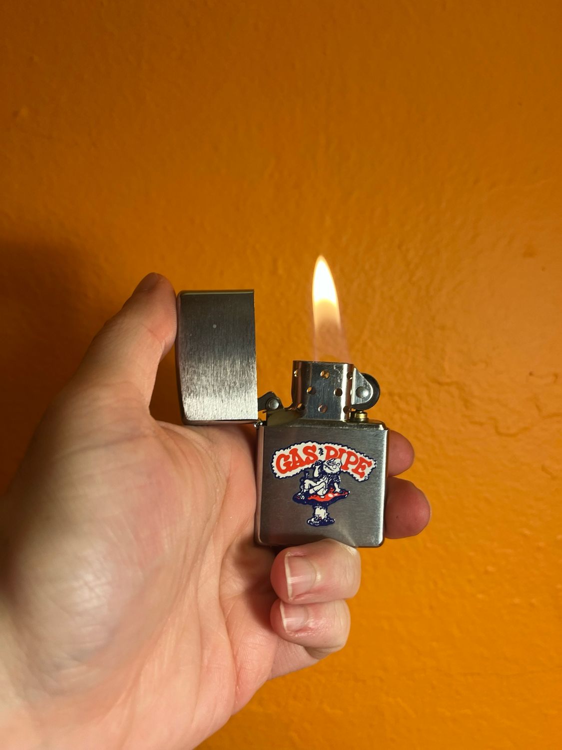 2002 Gas Pipe Toadstool Zippo Lighter