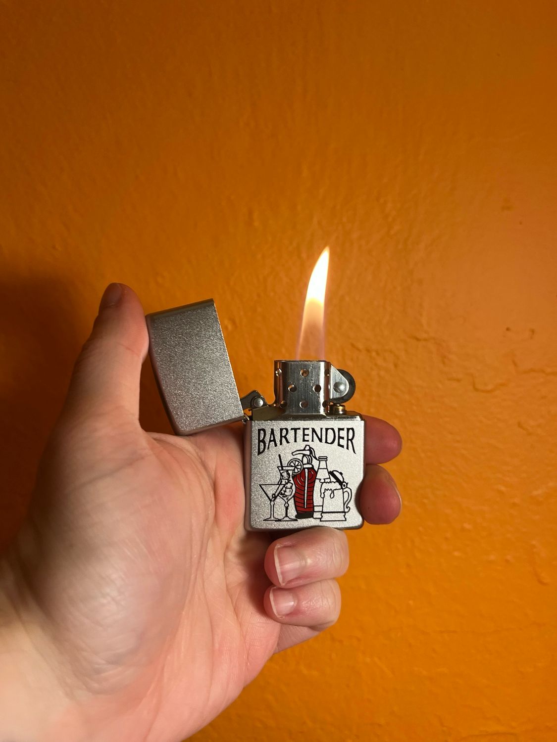 2004 Bartender Zippo Lighter
