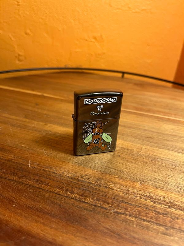 2002 Temptation Fairy Pinup Zippo Lighter