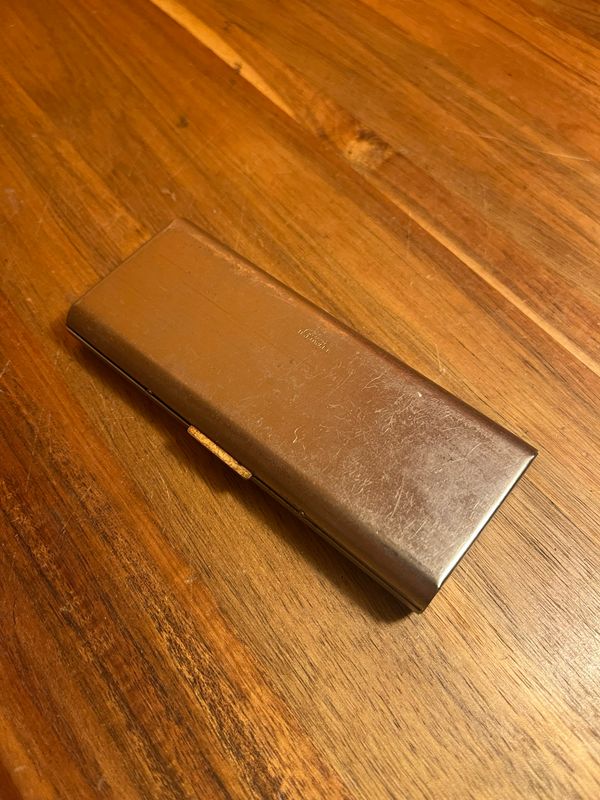 1920s Oui Oui Cigarette Case