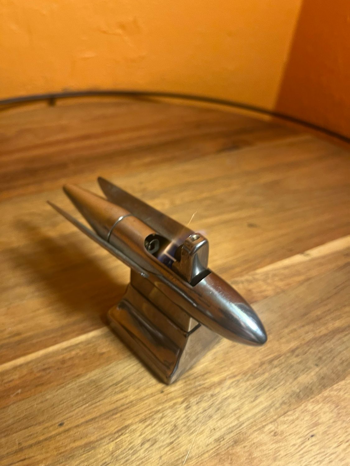 Made In Occupied Japan Space Shuttle Table Lighter