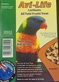 avi-life tutti fruitti treat lori 500g