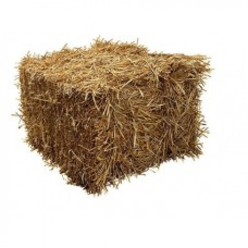 Compressed Barley Straw