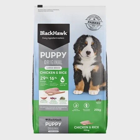 BlackHawk Puppy Large Breed Chicken &amp; Rice
