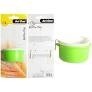 Bird Feeder Plastic D Feeder with Metal Holder 2pk