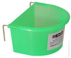 Pet One Poultry Feed Trough Half Round
