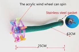 Sand Perch with Spinning Wheel