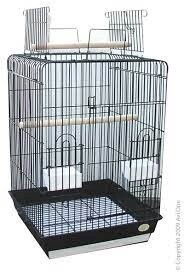 Bird Cage Square Open Top 40x40x59.5cm