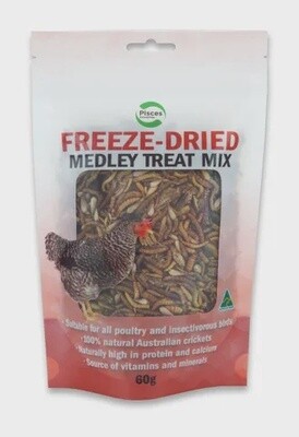 Freeze-Dried Medley Treat Mix 60g