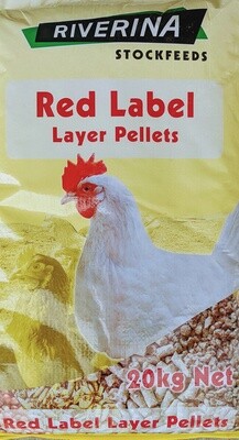 Riverina Red Label Layer Pellets, Size: 20kg