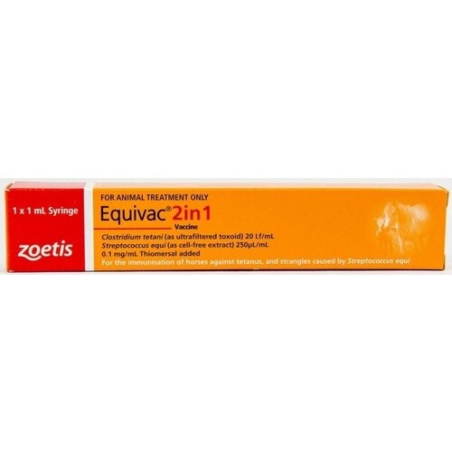 Equivac 2 in 1 Strangles and Tetanus Vaccine