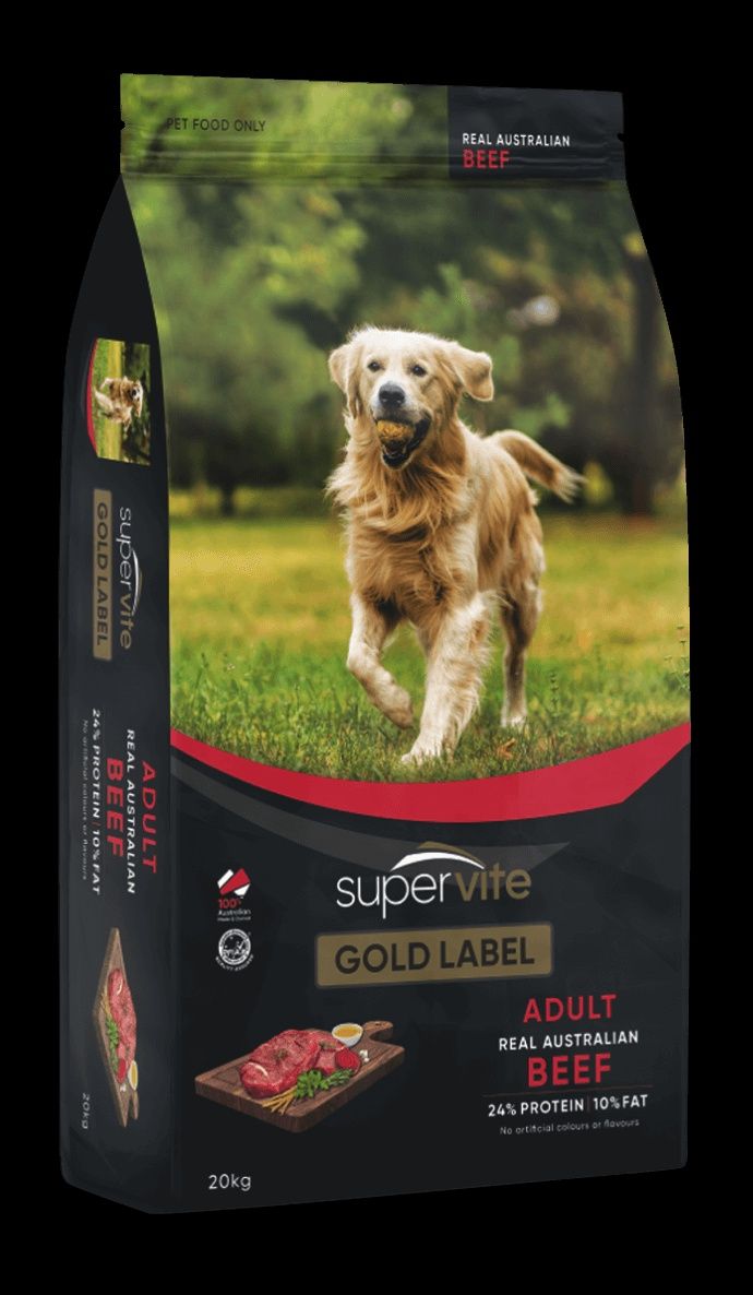 Supervite Gold Label Adult Beef