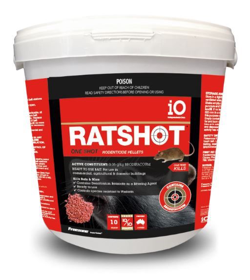 IO Ratshot One Shot Pellet Red