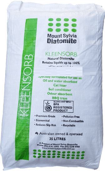 Mt Sylicia Kleensorb Nat Diatomite 35lt
