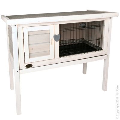 Hutch &amp; Run Wooden Rectangular S