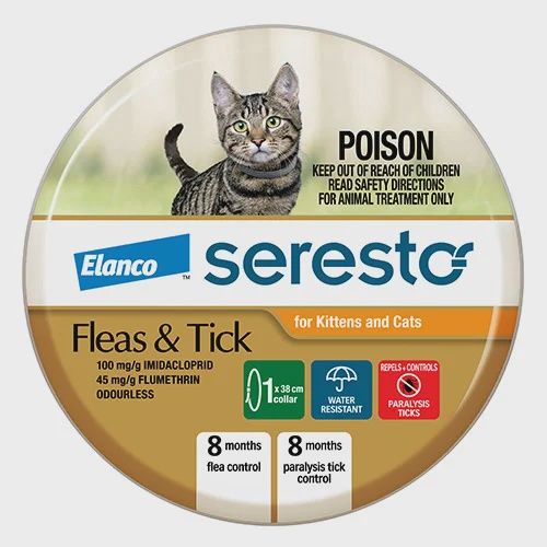 Seresto Flea &amp; Tick Collar for Kittens &amp; Cats