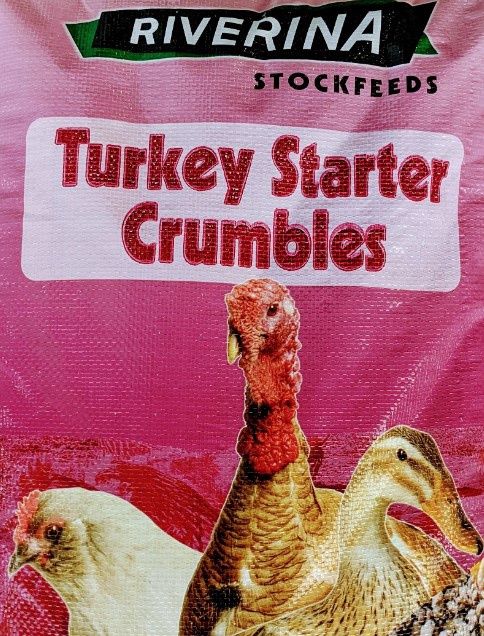 Riverina Turkey Starter Crumbles 20kg