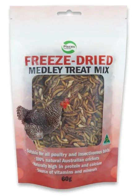 Freeze-Dried Medley Treat Mix 60g