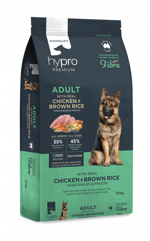 Hypro Wholesome Grains Chicken &amp; Brown Rice – Adult Dog