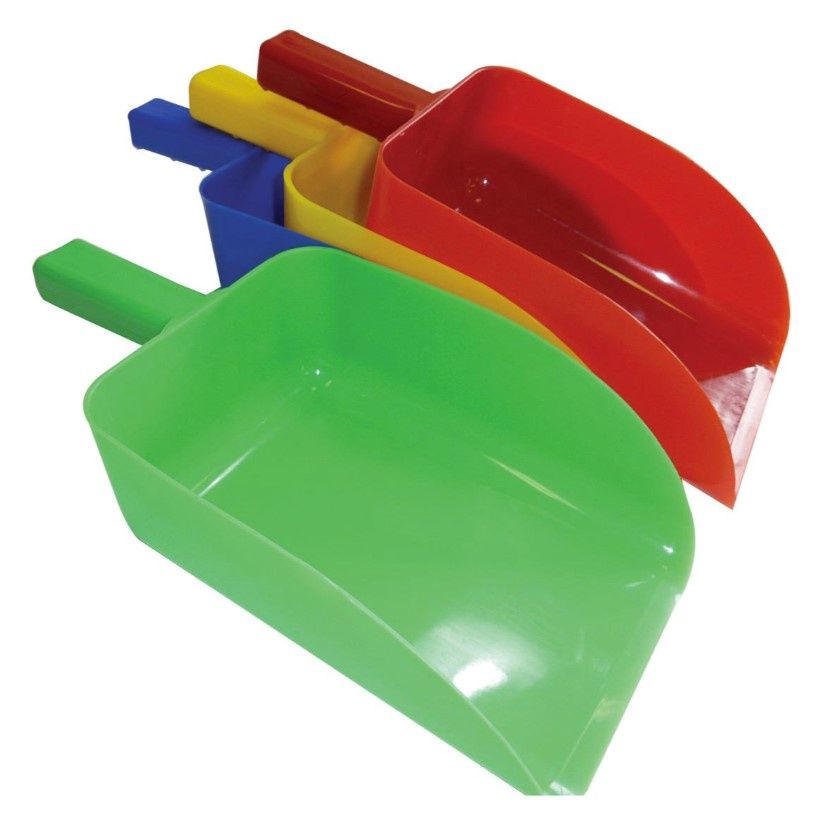 Large Open Food Scoop, Colour: Green