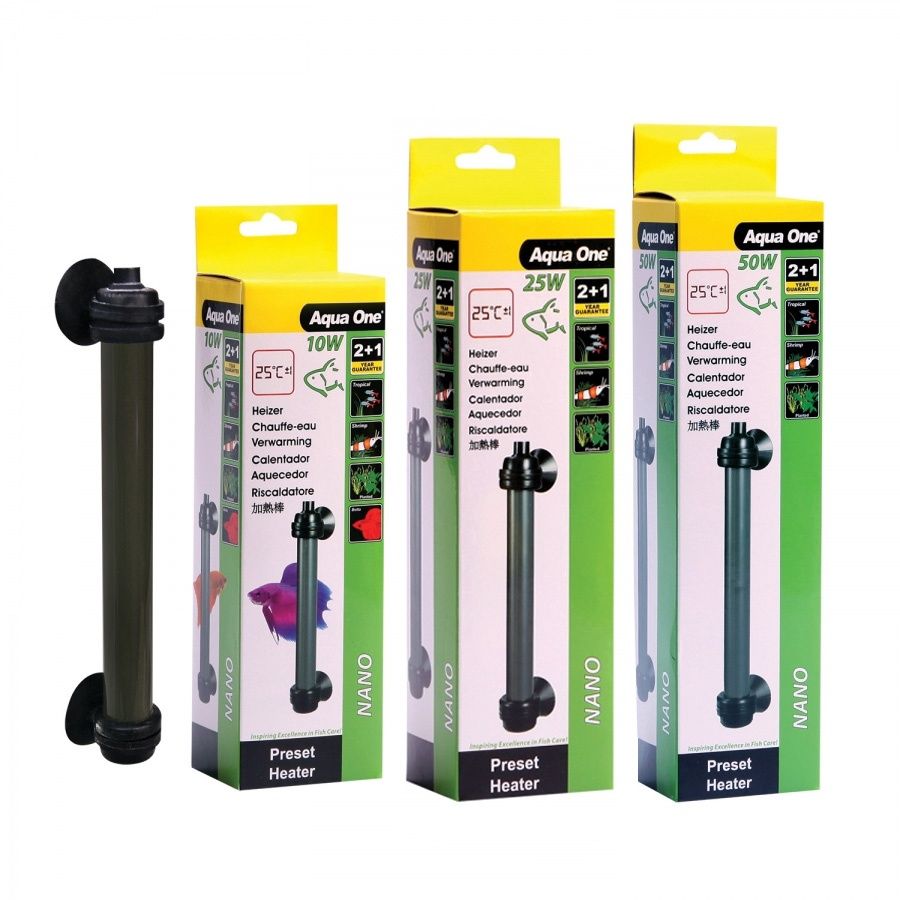 Glass Nano Betta Heaters, Size: 10W