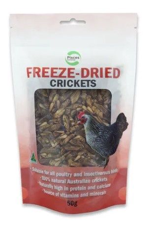 Pisces Freeze Dried Crickets