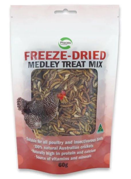Pisces Freeze Dried Medley Treat Mix