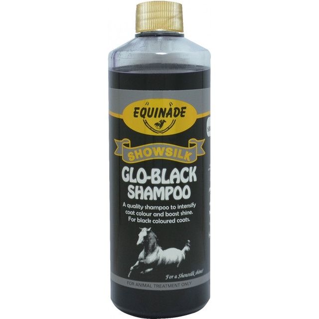 Equinade Showsilk Glo-Black Shampoo, Size: 500mL
