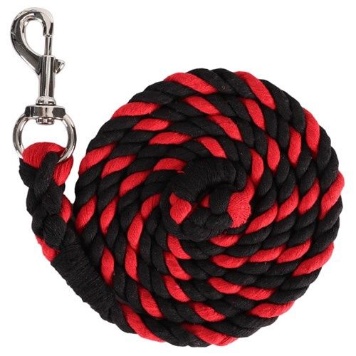 Poly Cotton Lead Rope Small Snap 7&#39; 2.13m
