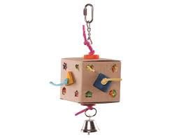 Cardboard Activity Box with Bell, Size: Medium