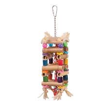 Tower Toy with Sisal &amp; Beads