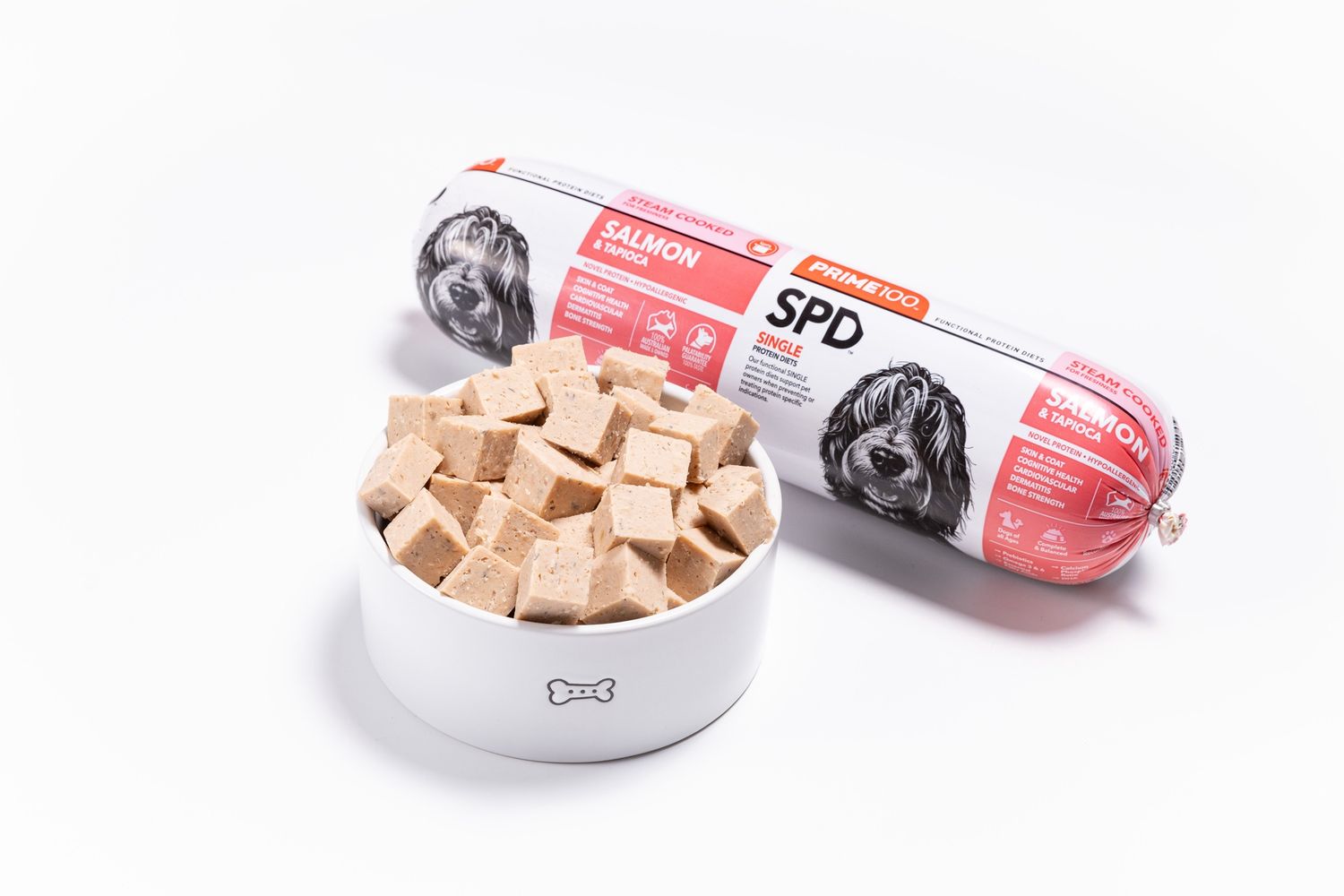 SPD Fresh Roll Salmon &amp; Tapioca, Size: 2kg