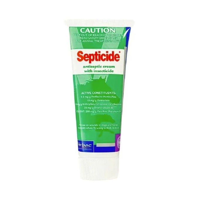 Virbac Septicide Cream 100g, Size: 100g