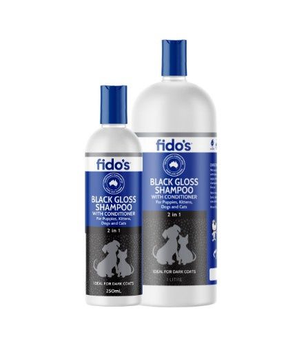 Fido&#39;s Black Gloss Shampoo 250mL
