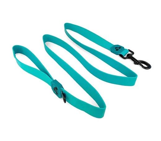 Waterproof Dog Lead, Colour: Aqua