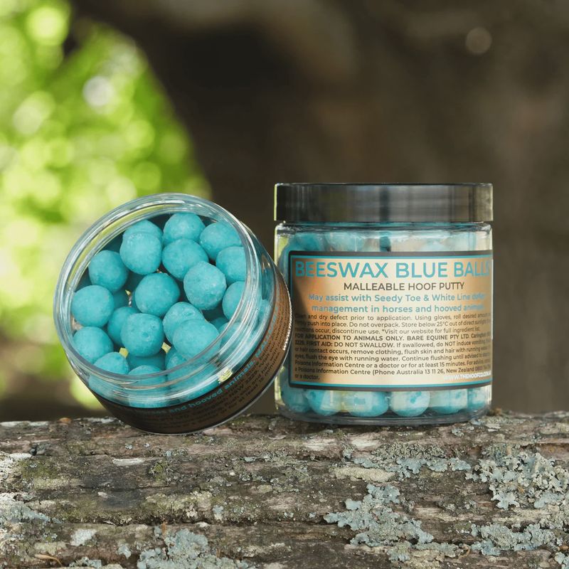 Beeswax BLUE Balls®️ for Seedy Toe &amp; White line defects